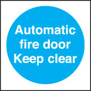 Self Adhesive Automatic Fire Door Keep Clear