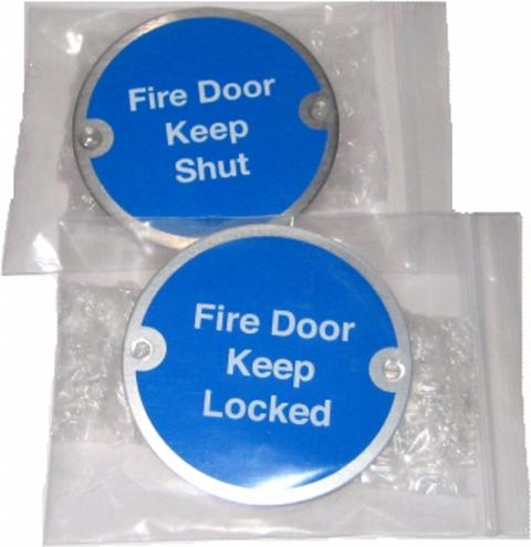 Materials Available for Fire Door Keep Shut