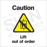 Mahogany Effect Contemporary Floor Sign