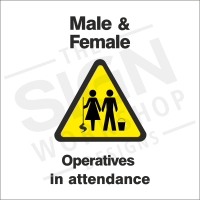 Mahogany Effect Contemporary Floor Sign