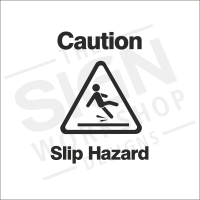 Deluxe Matt Black Acrylic Floor Sign