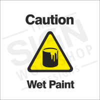 Mahogany Effect Contemporary Floor Sign