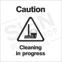 Deluxe Matt Black Acrylic Floor Sign