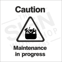 Deluxe Matt Black Acrylic Floor Sign