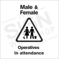Deluxe Matt Black Acrylic Floor Sign