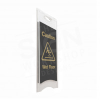 Deluxe Clear Acrylic Floor Sign