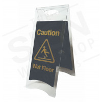 Deluxe Clear Acrylic Floor Sign