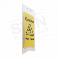 Deluxe Clear Acrylic Floor Sign