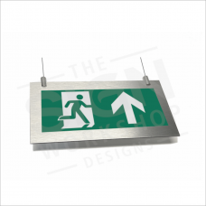 Brushed-Silver-Fire-Exit-Signs-Hanging-(BS-EN-ISO-7010)