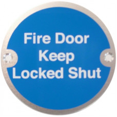 Fire Door Keep Locked Shut