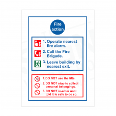 Brushed Silver Fire Action - Portman Estate no meeting point