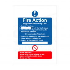 Brushed Silver Fire Action - with meeting point and Logo