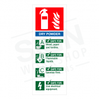 Polished Acrylic Fire Extinguisher Sign