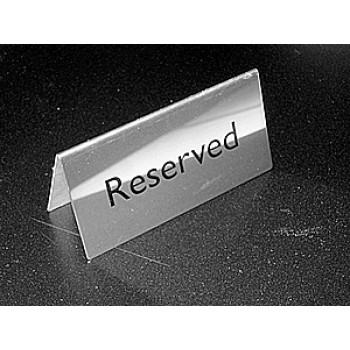 Reserved Sign - Large